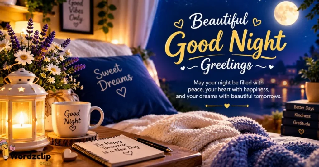 Beautiful Good Night Greetings
