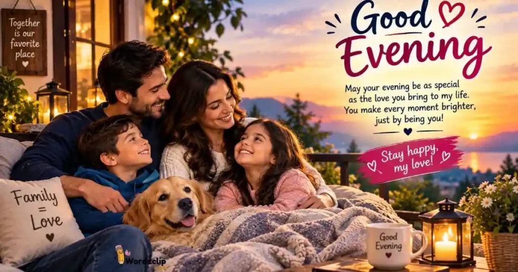 Cute Good Evening Love Messages To Make Them Smile