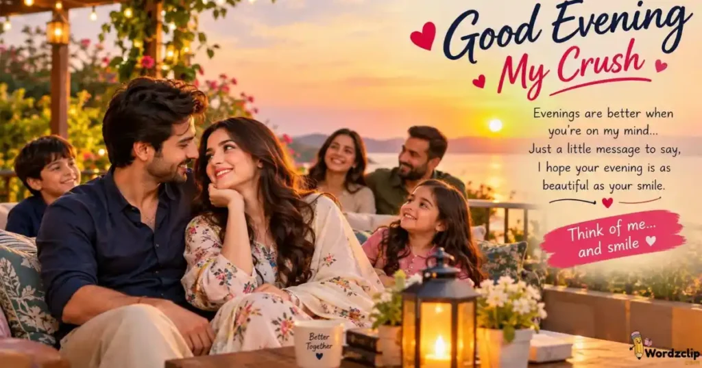 Flirty Good Evening Messages For Your Crush