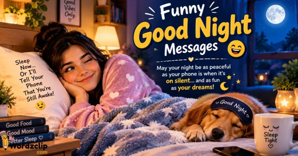 Funny Good Night Messages