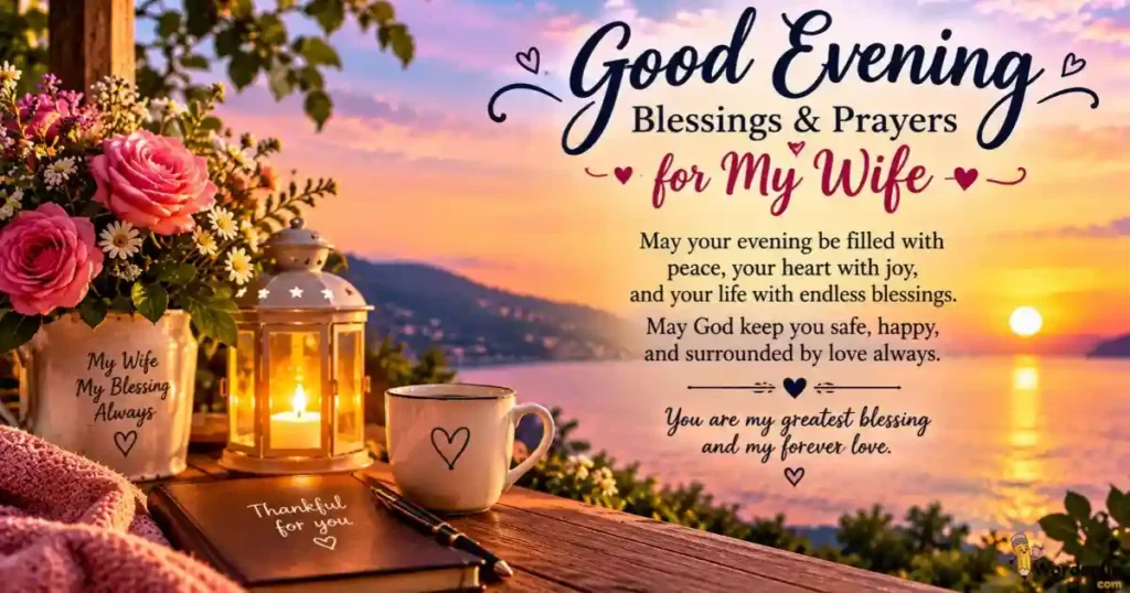 Good Evening Blessings And Prayers For Wife