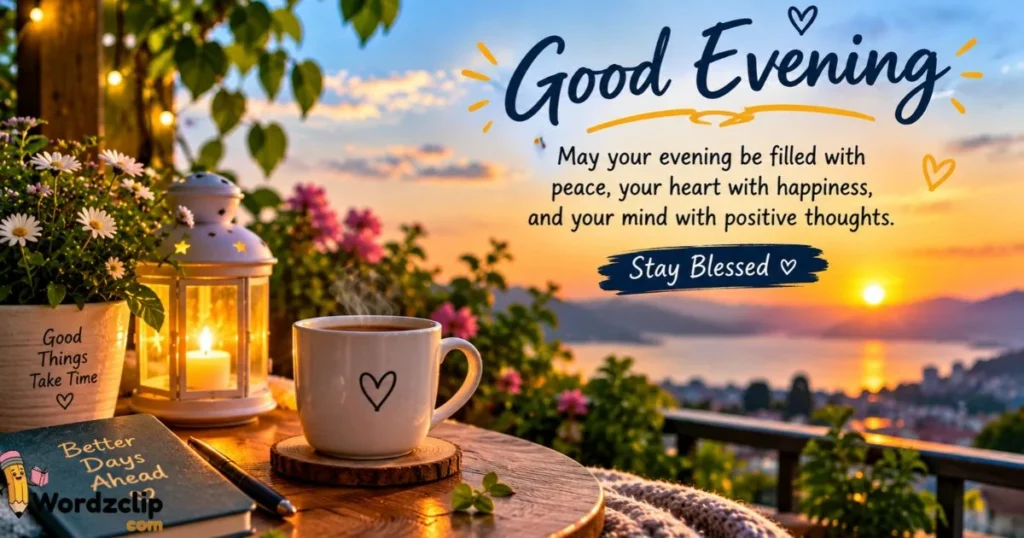 Good Evening Messages For Whatsapp Status