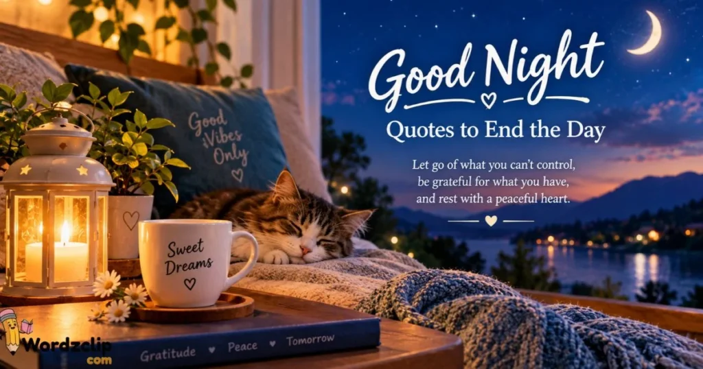Good Night Quotes To End The Day