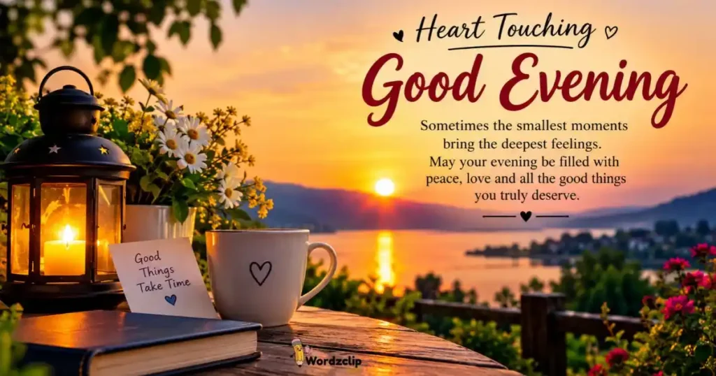 Heart Touching Good Evening Quotes