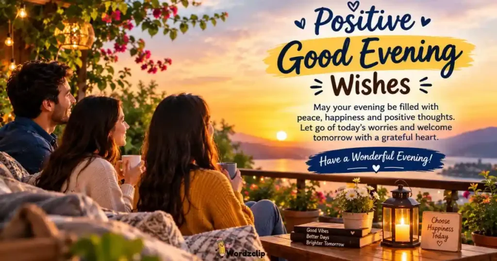 Positive Good Evening Wishes