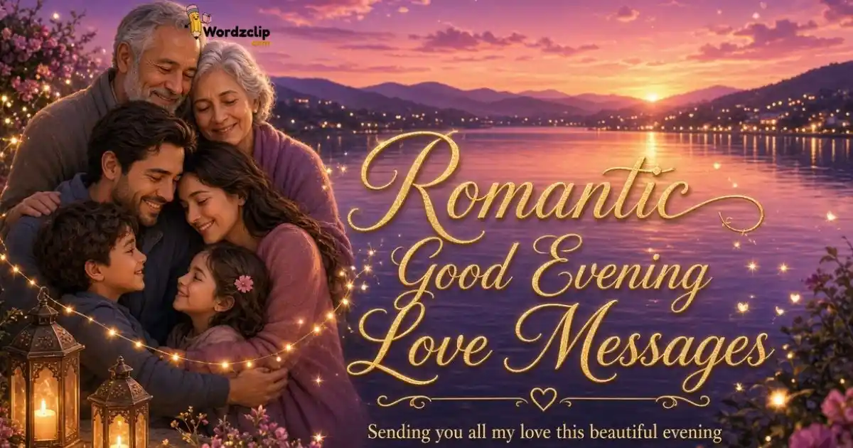 Romantic Good Evening Love Messages