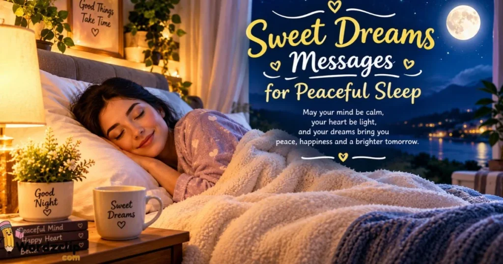 Sweet Dreams Messages For Peaceful Sleep